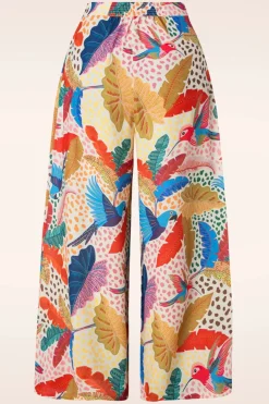 Traffic People Rio Tropical Flare Pantalon In Multi><noscript><img width=