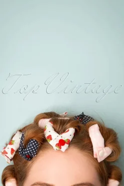 Lieblingsstucke By JuttaVerena Rock The Dots - Set Van 12 Krulspelden In Geel><noscript><img width=