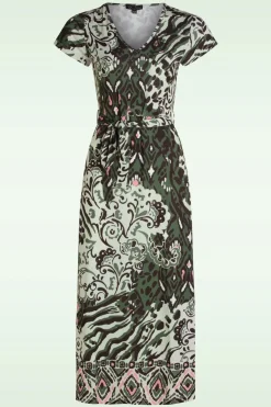 Smashed Lemon Rory Maxi Jurk In Multi>Vrouwen Plus Size Jurken