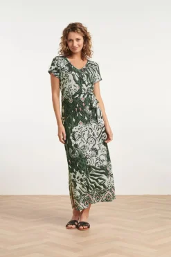 Smashed Lemon Rory Maxi Jurk In Multi>Vrouwen Plus Size Jurken