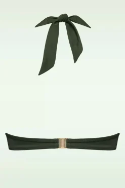 Marlies Dekkers Royal Navy Balconette Bikini Top In Zeewier Groen><noscript><img width=
