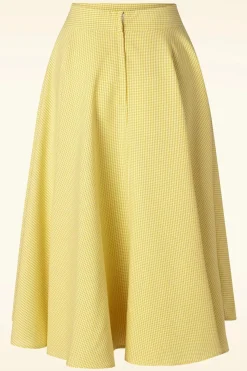 Banned Retro Sailing Breeze Swing Rok In Geel>Vrouwen Rokken