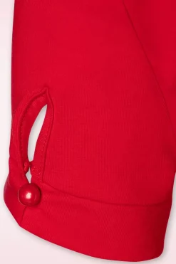 Banned Retro Sandy Loves Danny Top In Rood><noscript><img width=