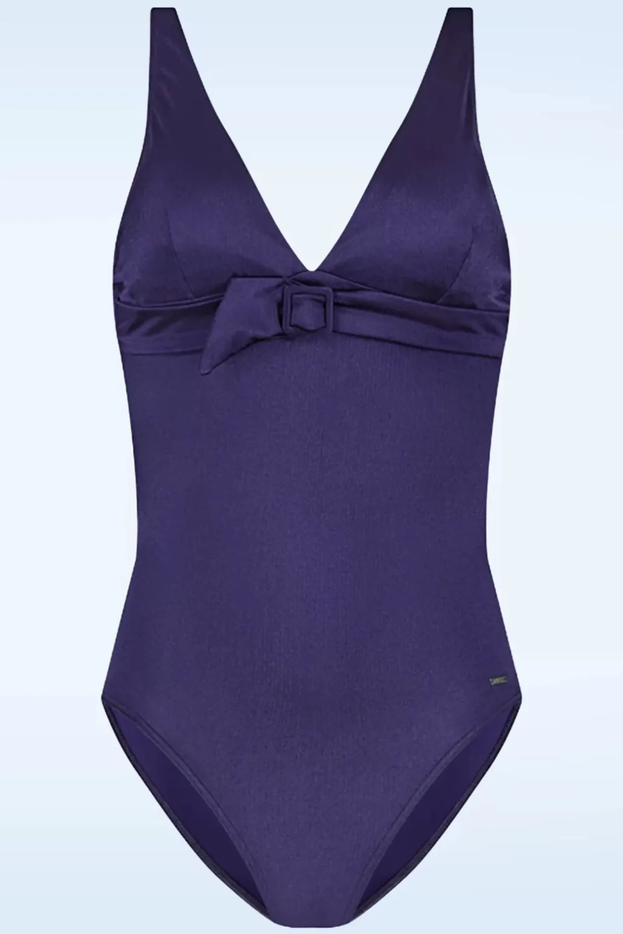 Cyell Satin Padded Badpak In Navy Blauw>Vrouwen Badpakken