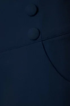 Banned Retro Schattig Als Een Knoopshort In Marineblauw><noscript><img width=