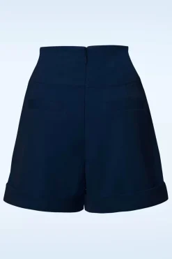 Banned Retro Schattig Als Een Knoopshort In Marineblauw><noscript><img width=