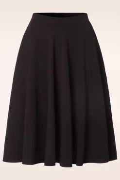 Vintage Chic for Topvintage Sheila Swingrok In Zwart>Vrouwen Rokken