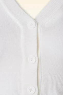 Mak Sweater Shela Cropped Vest In Ivoor><noscript><img width=