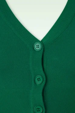 Mak Sweater Shela Cropped Vest In Smaragdgroen><noscript><img width=