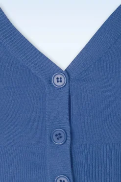 Mak Sweater Shela Cropped Vest In Viola Lblauw><noscript><img width=