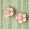 Lovely Small Rose Oorstekers In Zacht Roze>Vrouwen Sieraden