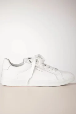 Tamaris Steffi Lederen Sneakers In Wit>Vrouwen Sneakers