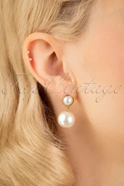 Sweet Cherry Stijlvolle Pareloorbellen In Ivoor>Vrouwen Sieraden