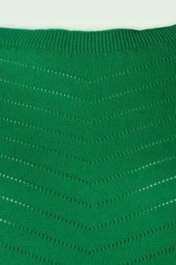 Pretty Vacant Suzie Boothals Top In Groen><noscript><img width=