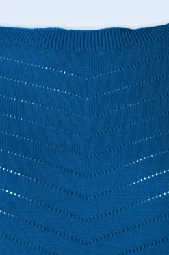 Pretty Vacant Suzie Boothals Top In Koningsblauw><noscript><img width=