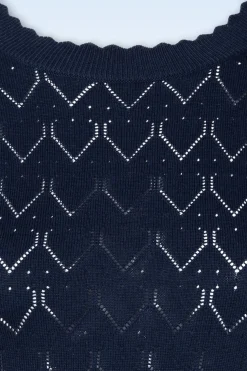 Banned Retro Sweet Gardina Trui In Marineblauw><noscript><img width=