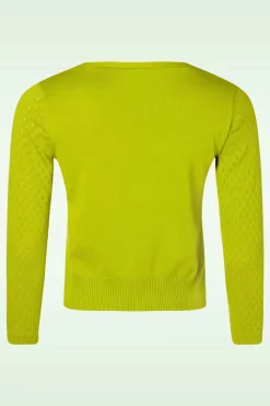 Blutsgeschwister Sweet Petite Cardigan Traditional In Groen>Vrouwen Vestjes