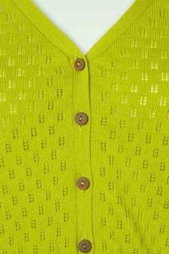 Blutsgeschwister Sweet Petite Cardigan Traditional In Groen><noscript><img width=