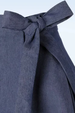 Banned Retro Sweet Sail Wrap Swingrok In Denimblauw><noscript><img width=