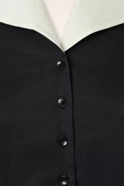 Collectif Clothing Taylor Swing Jurk In Zwart><noscript><img width=