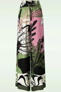 Smashed Lemon Terri Broek Met Wijde Pijpen In Multi><noscript><img width=