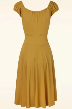 Vixen Tessy Swingjurk In Mosterdgeel><noscript><img width=