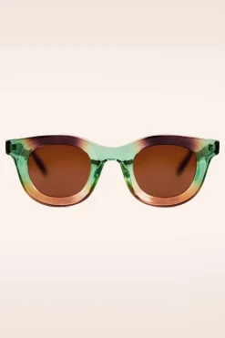 Surkana That Girl Zonnebril In Kaki>Vrouwen Zonnebrillen