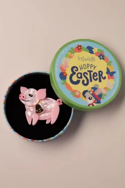 Erstwilder That'Ll Do Pig Broche>Vrouwen Sieraden