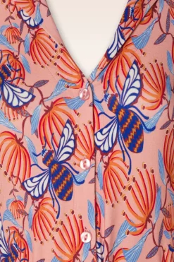 Bakery Ladies Tulsa Jurk In Bee And Orchid><noscript><img width=