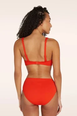 TC Beach Twisted Bikinitop In Zomers Rood><noscript><img width=