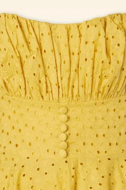 Timeless Valerie Swing Jurk In Mosterd><noscript><img width=