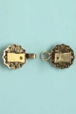 Urban Hippies Vestclips In Goud En Fjordblauw><noscript><img width=