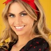 ZaZoo Vintage Retro Haarsjaal In Rood>Vrouwen Haaraccessoires