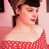 ZaZoo Vintage Retro Haarsjaal In Luipaardprint>Vrouwen Haaraccessoires