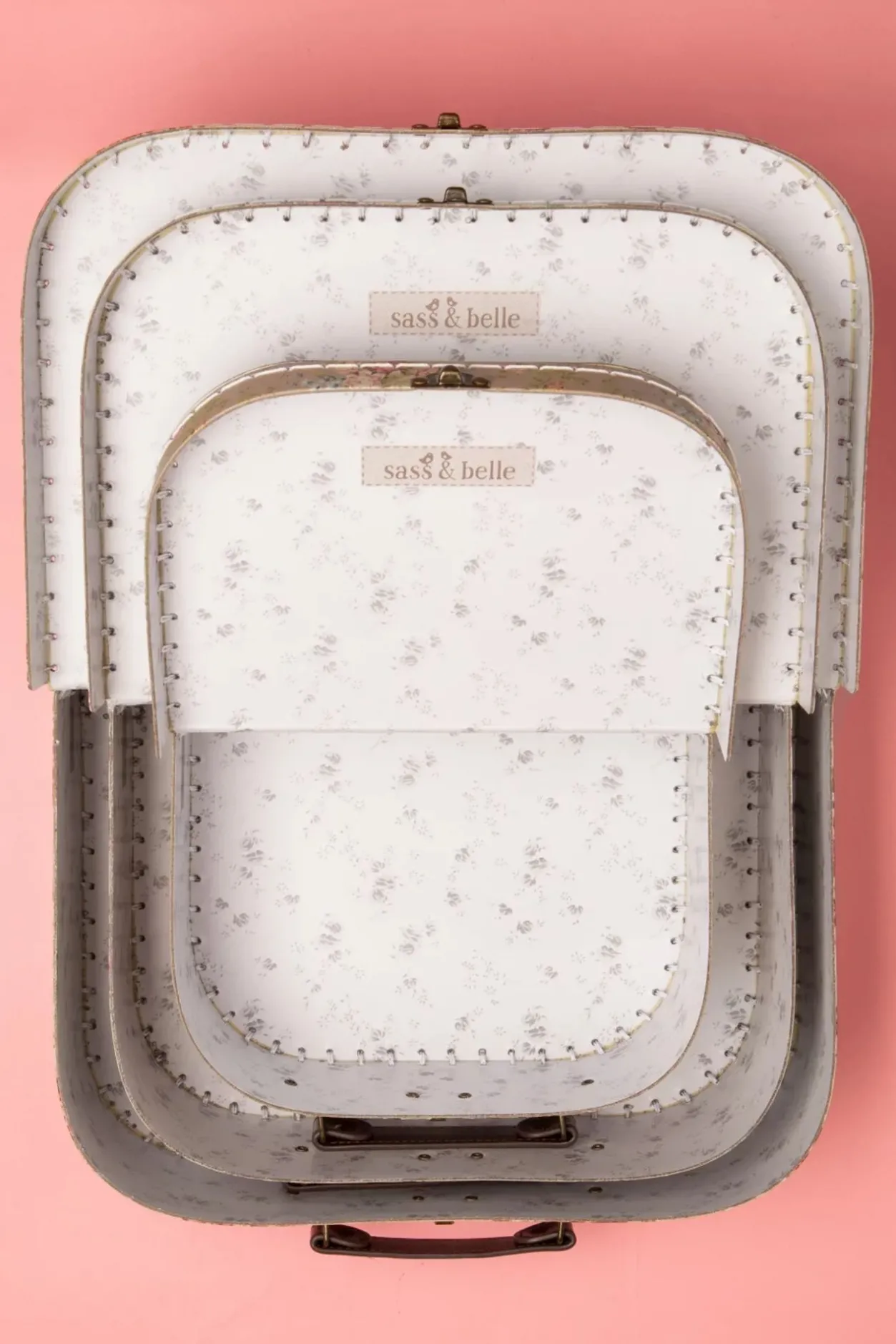 Sass & Belle Vintage Rose Kofferset>Vrouwen Home & Lifestyle