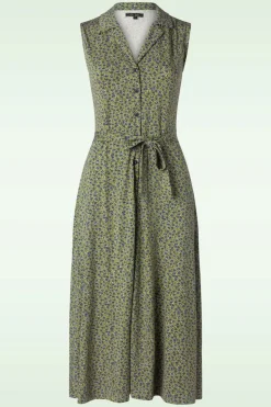 King Louie Violante Jurk Marceline In Groen>Vrouwen Plus Size Jurken