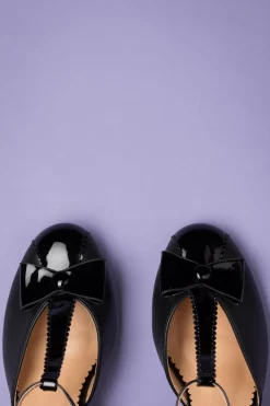 Banned Retro Vixen Bow Sleehakken In Zwart>Vrouwen Sleehak