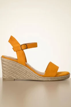 Tamaris Winnie Sleehakken In Mango>Vrouwen Sandalen